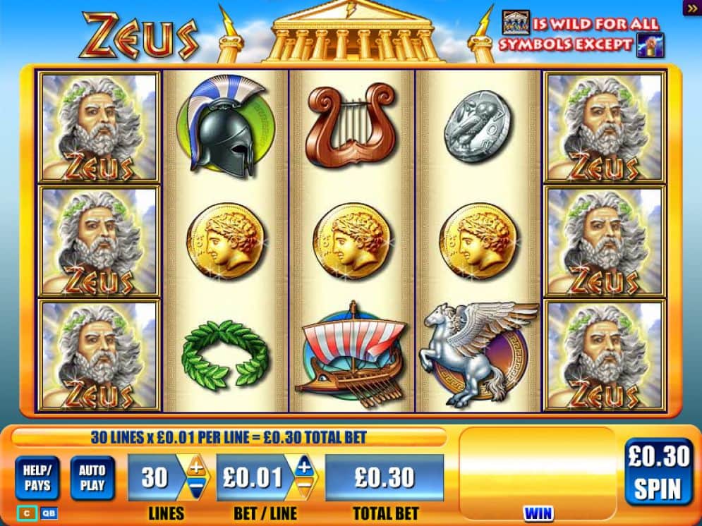 Slot Zeus Gratis