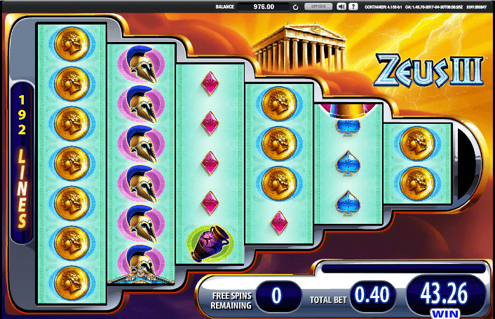 Zeus 3 Slot Machine Free Download